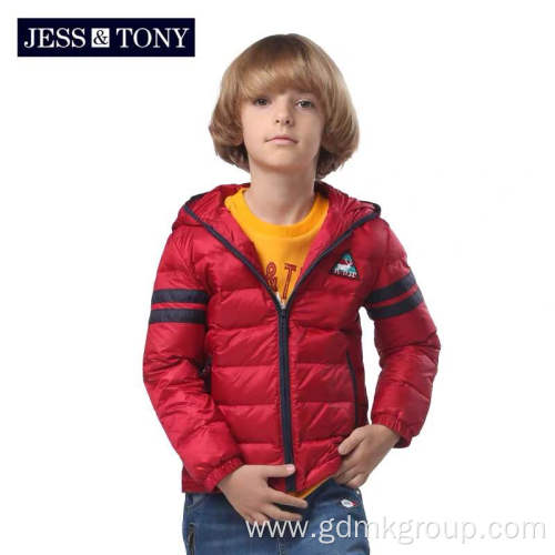 Popular Down Jacket Children'S Clothing Baby Trend Hooded Down Jacket Supplier